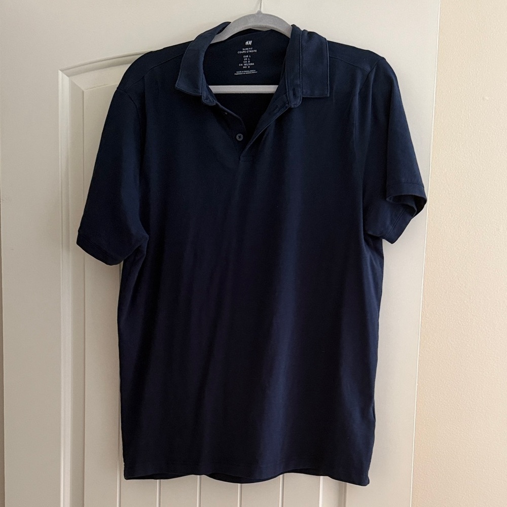 Navy Blue Men’s Polo
